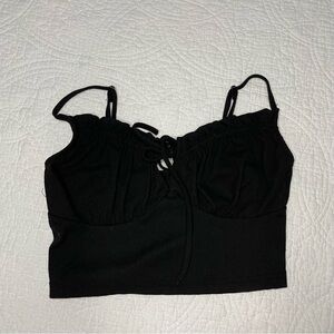 Shein Black Crop Top